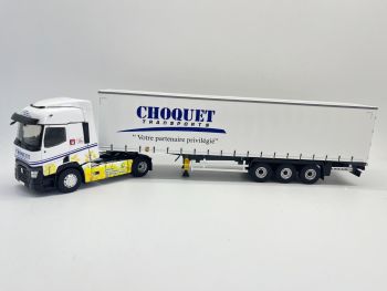 ELI118161 - RENAULT T480 4x2 2021 Colza decor con remolque 3 Ejes - Transporte CHOQUET