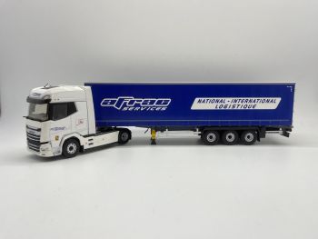 ELI118172 - DAF XG+ Tautliner 4x2 con remolque de 3 ejes - AFRAC SERVICES