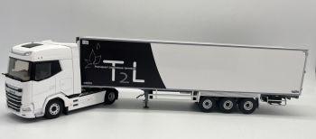 ELI118193 - DAF XG 4x2 con remolque frigorífico 3 Ejes Transports Logistique LEMESLE