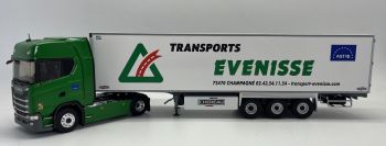 ELI118204 - SCANIA 500 S 4x2 con remolque frigorífico Transports EVENISSE