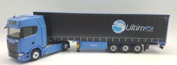 ELI118326 - SCANIA 590 S V8 4x2 con remolque de lona Tautliner 3 Ejes - Transporte ULTIMEX
