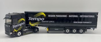 ELI118374 - SCANIA 500 S 4x2 con remolque tautliner - Transporte TEMPO