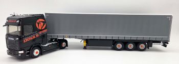 ELI118642 - SCANIA 500 S 4x2 con remolque de lona de 3 ejes - DOULS Transport
