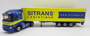 ELI118696 - RENAULT T E-Tech 4x2 con remolque de 3 ejes SITRANS LOGISTIQUE