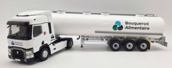 ELI118823 - RENAULT T 460 4x2 con cisterna de 3 ejes, BOUQUEROD ALIMENTAIRE