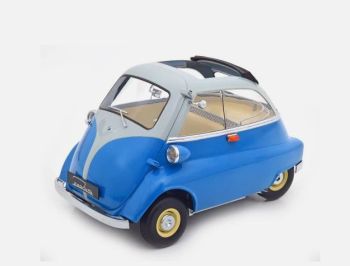 KKS120042 - BMW 250 Isetta de 1959, azul y blanco.