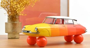 NOREV121581 - CITROEN SS 19 en bolas 1959 Carta de colores naranja