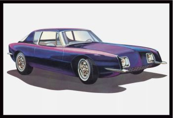 AMT1312/12 - STUDEBAKER Avanti 1963 para montar y pintar