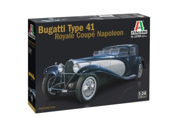 ITA13705 - BUGATTI Type 41 Royal Coupé Napoléon (requiere montaje y pintura)