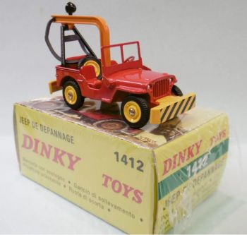 DIN1412 - JEEP de rescate rojo - Edición Atlas