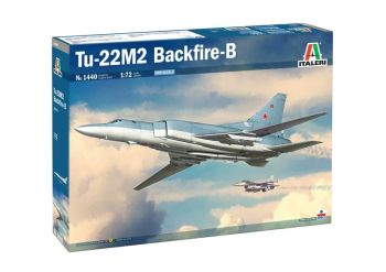 ITA1440 - Avión bombardero TUPOLEV Tu-22 M3 Backfire B para montar y pintar