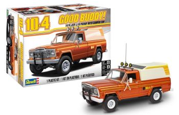 REV14568 - Camioneta Jeep J-10 - Para armar y pintar