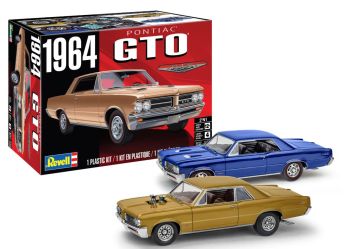 REV14574 - Coche PONTIAC GTO 1964 para montar y pintar