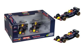 CARRERA15813025 - 2 coches de F1 de fricción ORACLE Red Bull Racing