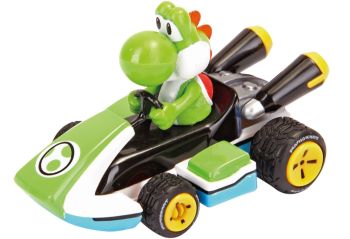CARRERA15817039-B - Kart de fricción verde MARIO KART en caja - Yoshi