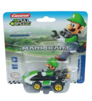 CARRERA15818315 - Karting de fricción MARIO KART en blíster - Luigi