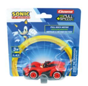 CARRERA15818328 - Coche especial de fricción SONIC the Hedgehog en blíster - Rojo - Shadow