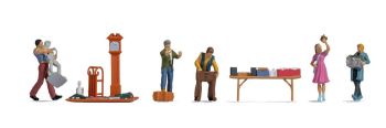 NOC16280 - 5 Figuras y accesorios temáticos - Mercado de pulgas