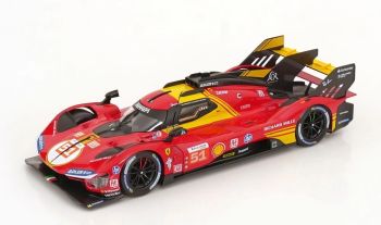 BUR16305-51 - FERRARI 499P turbo V6 #51 Equipo Ferrari 24h de Le Mans 2024 A.PIER GUIDI / J.CALADO / A.GIOVINAZZI