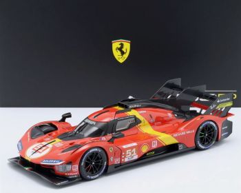 BUR16311-51 - FERRARI 499P turbo V6 #51 Equipo Ferrari 24h de Le Mans 2023 A.PIER GUIDI / J.CALADO / A.GIOVINAZZI