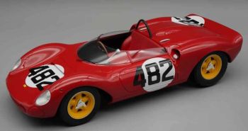 TM18-234C - FERRARI 206 #482 Gagant Dino SP - Sestriere 1965 L.SCARFLOTTI