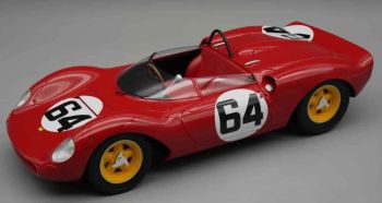 TM18-234E - FERRARI 206 #64 Ganador del Dino SP Friburgo - Schauinsland 1965 L.SCARFLOTTI