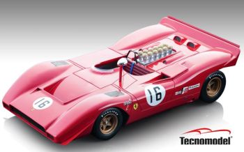 TM18-256B - FERRARI 612P #16 Watkins Glen 1969 C.AMON - Limitada a 75 ejemplares