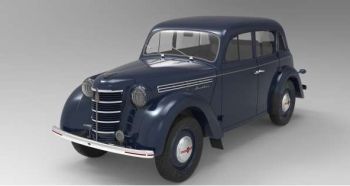 KKS180256 - MOSKWITSCH 400-420 1954 Azul Medianoche