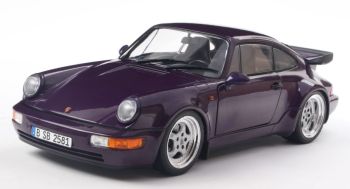 SOL1803412 - Porsche 911 Turbo morado metalizado de 1990