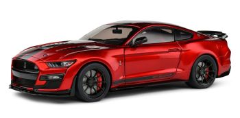 SOL1805914 - Shelby Mustang GT500KR 2023 (rojo con franjas negras)