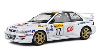 SOL1807407 - SUBARU Impreza S5 WRC99 22B #17 Blanco Rallye de Monte Carlo 1999 PANIZZI / PANIZZI