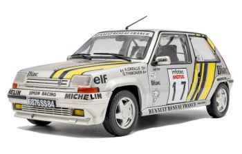 SOL1810005 - RENAULT 5 GT Turbo MK2 #17 Tour de Corse 1989 A.OREILLE