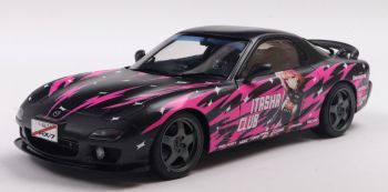 SOL1810605 - MAZDA RX7 FD3RS 1999 negro y rosa - SOLIDO WORKS ITASHA CLUB
