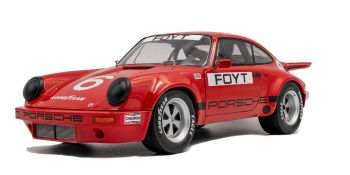SOL1810704 - PORSCHE 911 #6 Iroc Daytona rojo 1974 AJFOYT