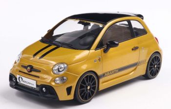 SOL1811306 - FIAT F595 Abarth 2024 amarillo - SOLIDO WORKS