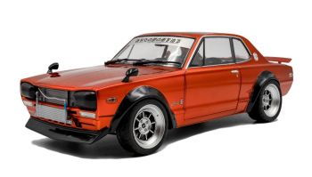 SOL1813003 - NISSAN Skyline C10 - HAKOSUKA SOLIDO WORKS 1970 Naranja metalizado