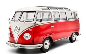 SOL1813402 - VOLKSWAGEN Tipo 1 Samba 1962 rojo y blanco