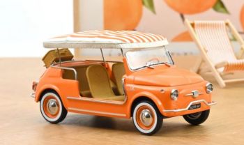NOREV187791 - Fiat 500 Naranja Jolly 1965