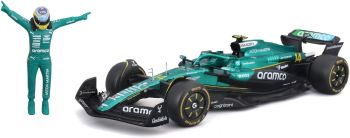BUR28071A - Caja - Aston Martin AMR25 n.º 14 con piloto Fernando Alonso