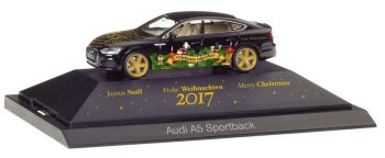 HER102117 - AUDI A5 Sportback HERPA Navidad 2017
