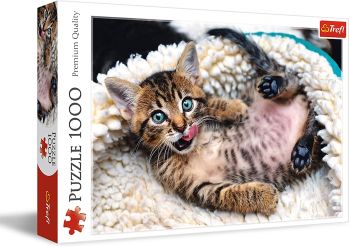 TRF10448 - Gatito feliz rompecabezas de 1000 piezas