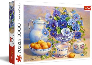 TRF10466 - Puzzle 1000 Piezas El ramo azul