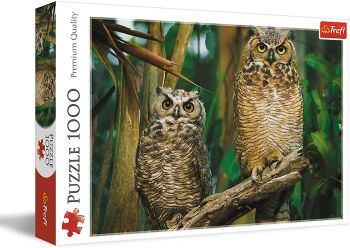 TRF10603 - Puzzle 1000 Piezas Dos Búhos
