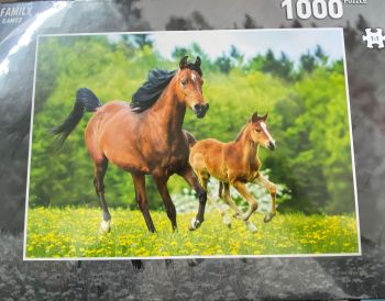 GLOT107-3 - Puzzle de 1000 piezas Los caballos