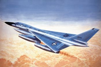 ITA1142 - Avión caza B-58 Hustler para montar y pintar