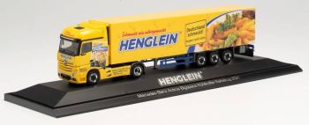 HER122177 - MERCEDES Actros B. 4x2 con remolque refrigerado 3 ejes HENGLEIN FEINKOST