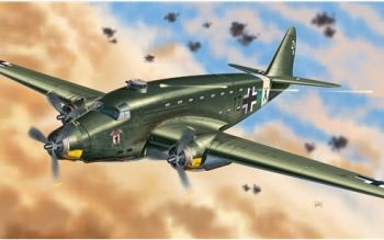 ITA1273 - SM.82 Avión Canguro para montar y pintar