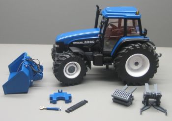 REP094 - NEW HOLLAND 8360 con tolva