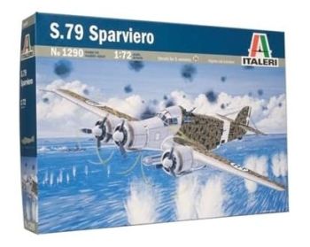 ITA1290 - Avión S.79 Sparviero para montar y pintar