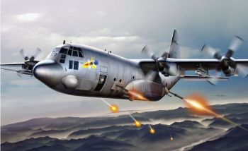 ITA1310 - Avión AC-130H Spectre para montar y pintar